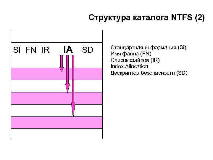 Структура каталога