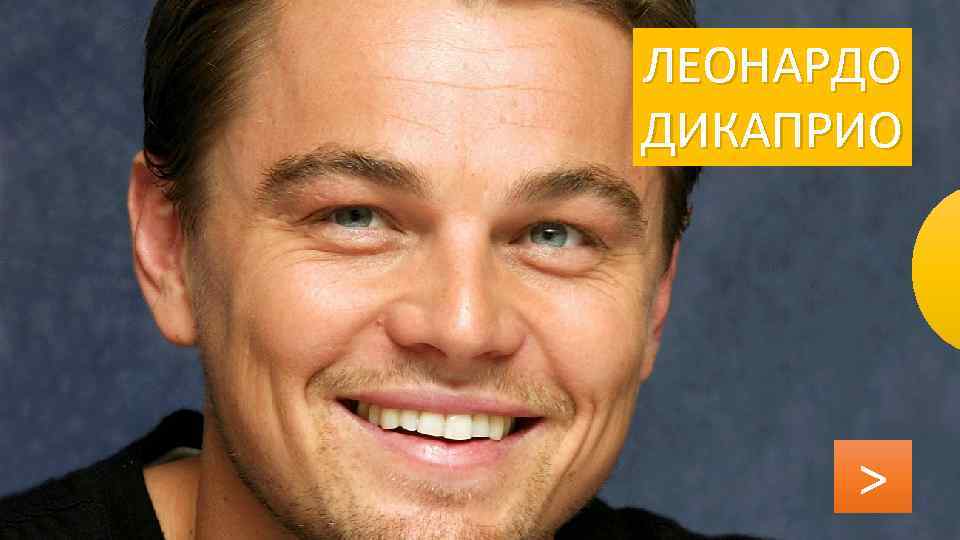 ЛЕОНАРДО ДИКАПРИО > 