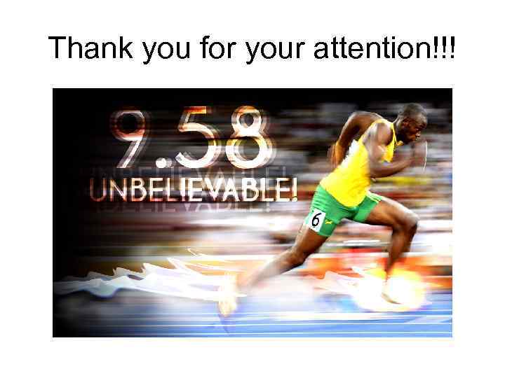 Thank you for your attention!!! 