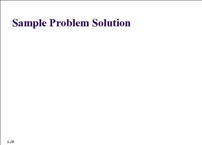 Sample Problem Solution When he sells € 250, 000 he will trade with a