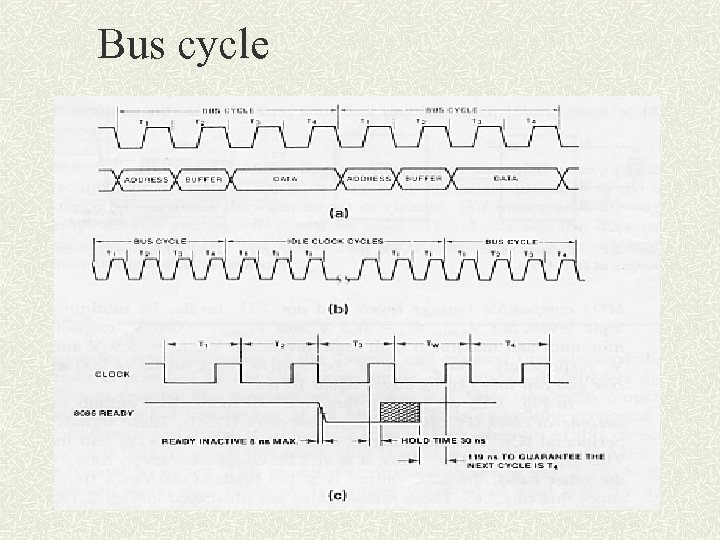 Bus cycle 