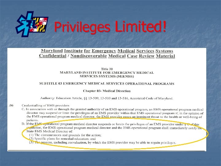 Privileges Limited! 