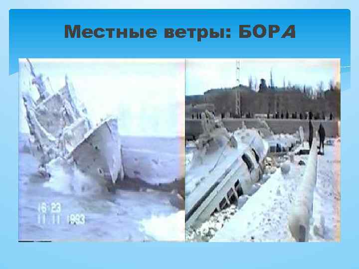 Местные ветры: БОРА 