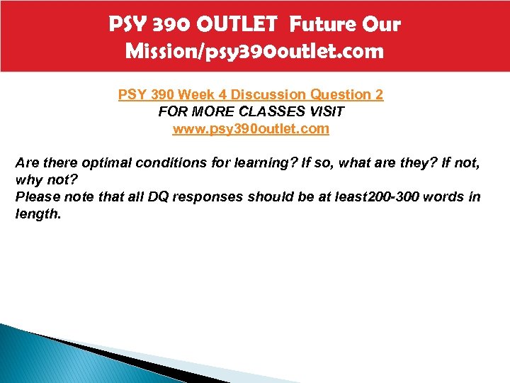 VCT 320 Empower. OUTLET Future Our PSY 390 and Inspiring/vct 320 mart. com Mission/psy
