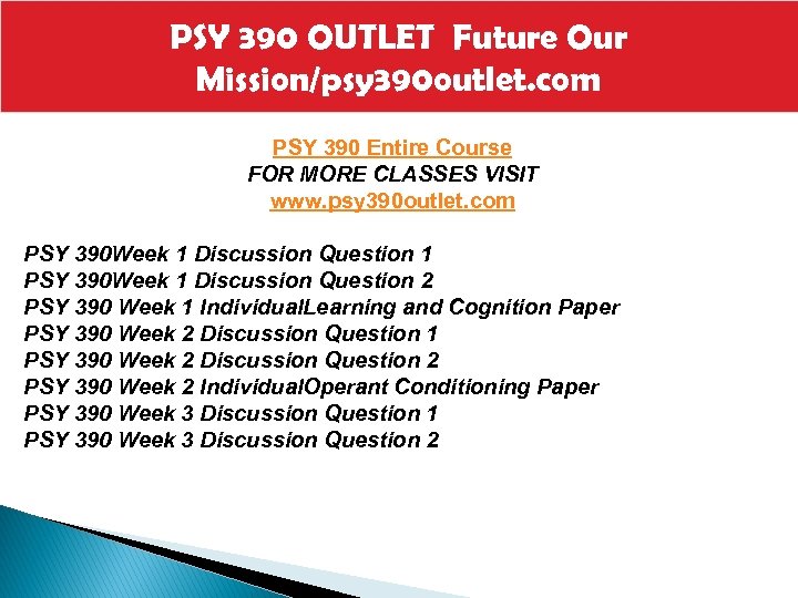 VCT 320 Empower. OUTLET Future Our PSY 390 and Inspiring/vct 320 mart. com Mission/psy