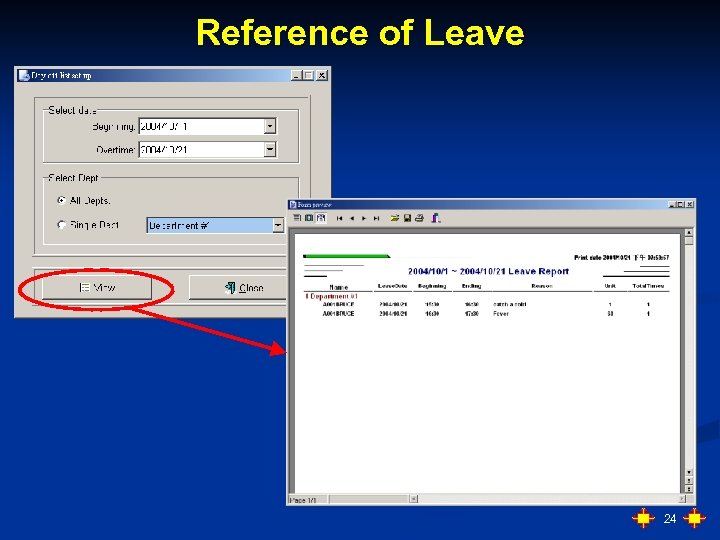 Reference of Leave 24 