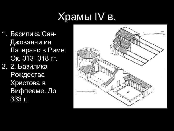 Какую форму в плане имеет христианская базилика