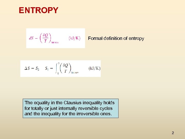 definition of entropy