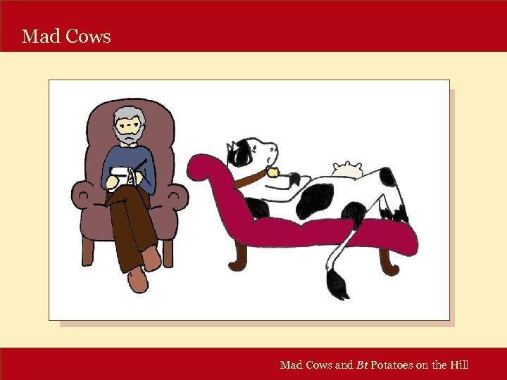 Mad Cows and Bt Potatoes on the Hill 