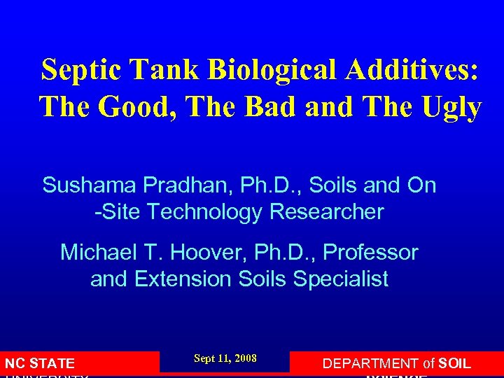 Septic Tank Biological Additives The Good The Bad