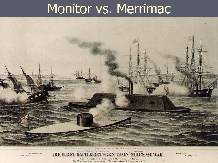 Monitor vs. Merrimac 