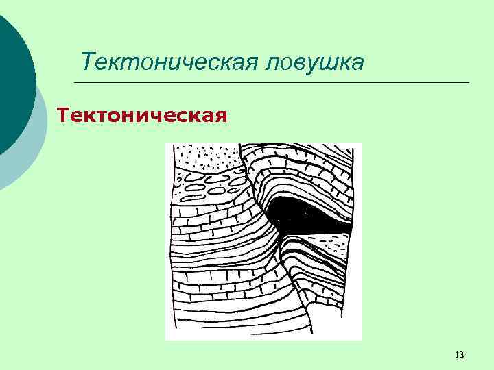 Тектоническая ловушка Тектоническая 13 