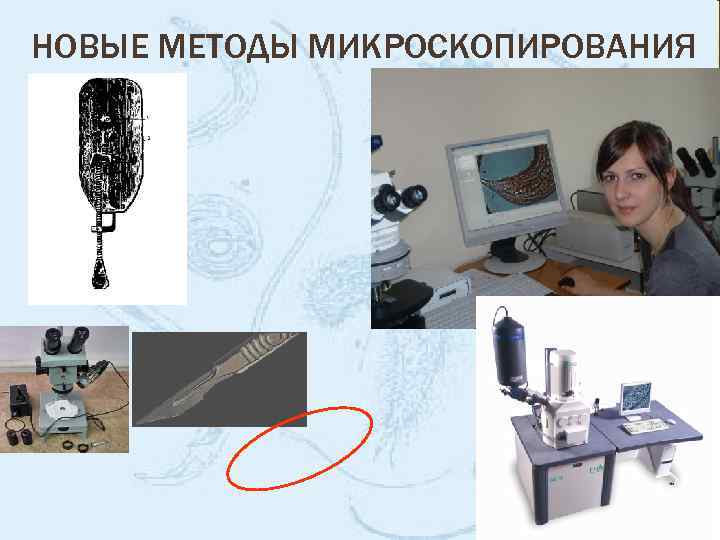 НОВЫЕ МЕТОДЫ МИКРОСКОПИРОВАНИЯ 