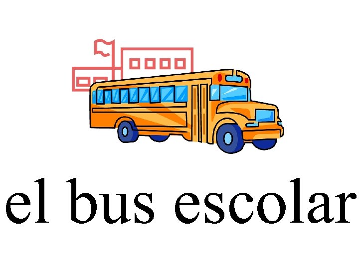 el bus escolar 
