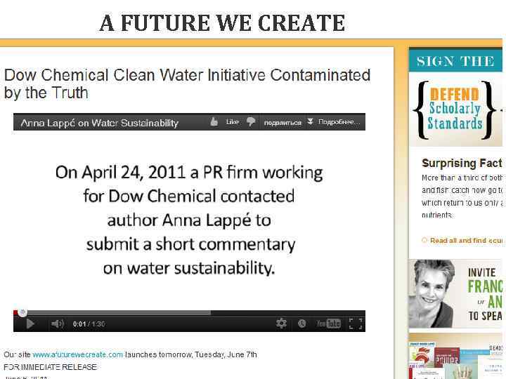 A FUTURE WE CREATE 48 