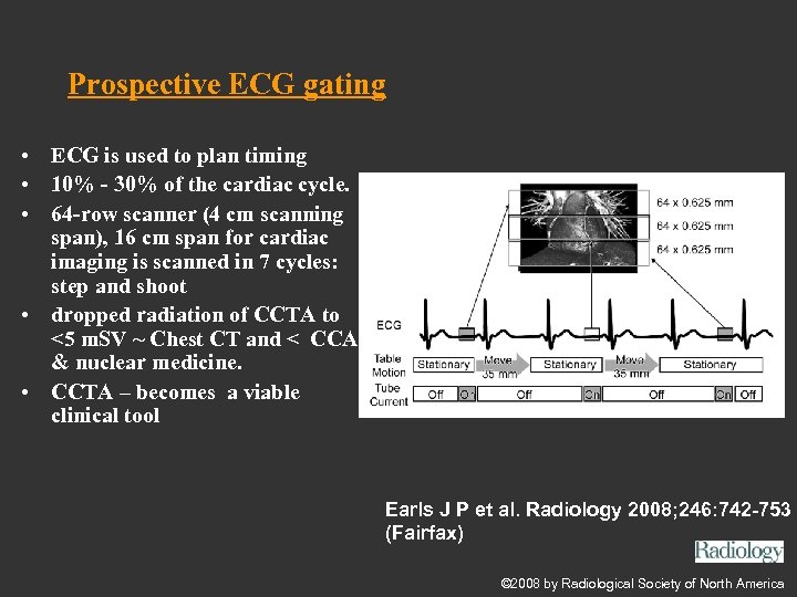 Prospective ECG gating • ECG is used to plan timing • 10% - 30%