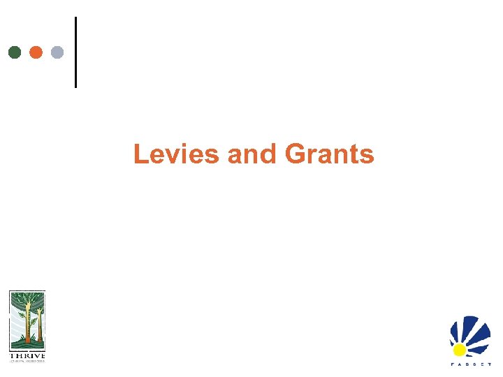 Levies and Grants 