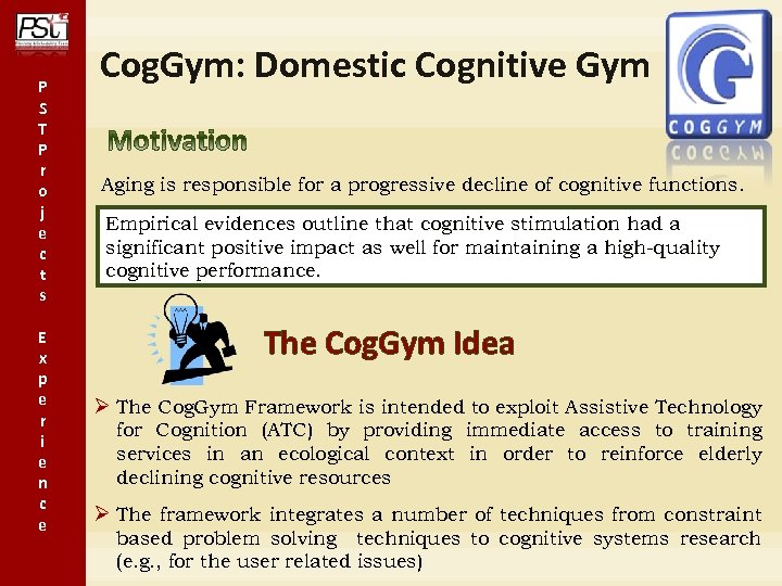 P S T P r o j e c t s E x p