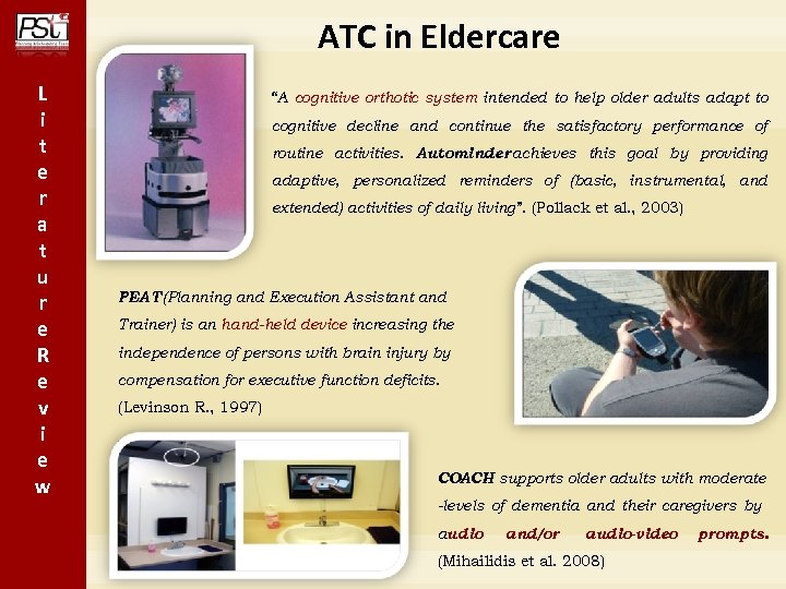 ATC in Eldercare L i t e r a t u r e R