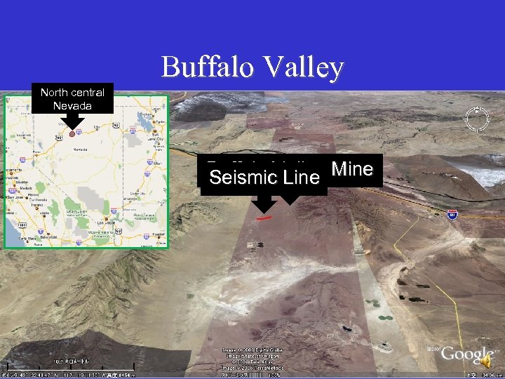 Buffalo Valley North central Nevada Buffalo Valley Mine Seismic Line Pershing County 