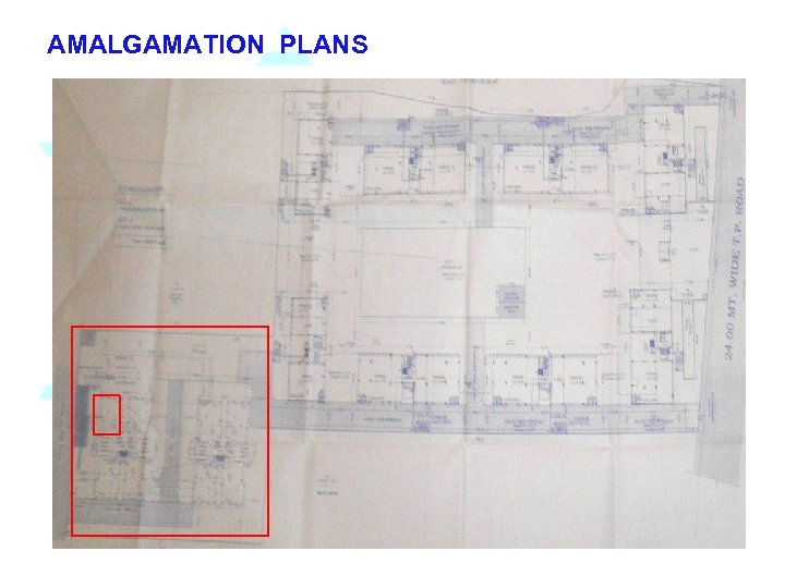 AMALGAMATION PLANS 