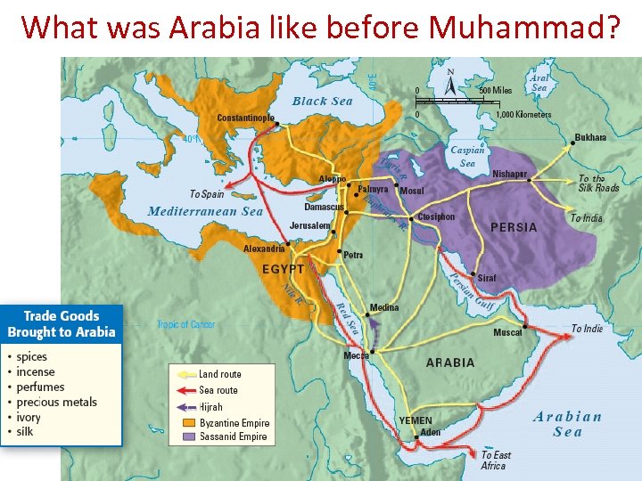 What was Arabia like before Muhammad? 