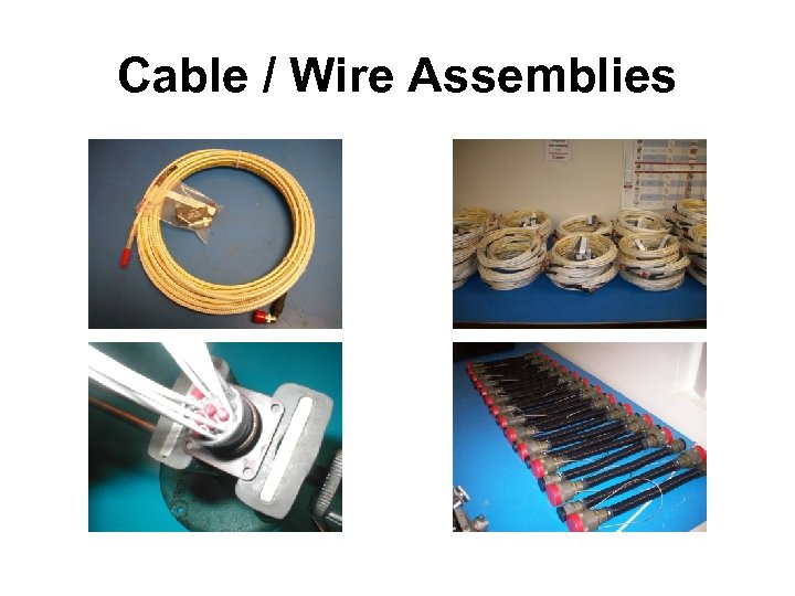 Cable / Wire Assemblies 