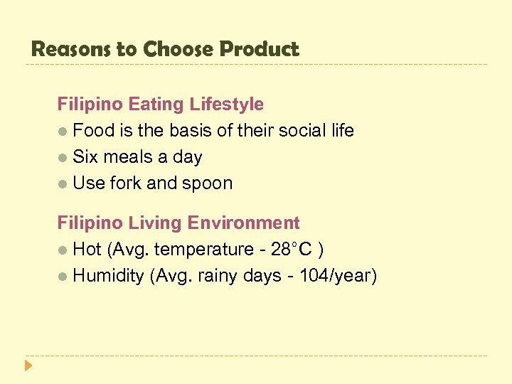 Reasons to Choose Product Filipino Eating Lifestyle l Food is the basis of their