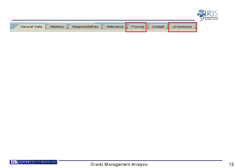 Grants Management Analysis 12 