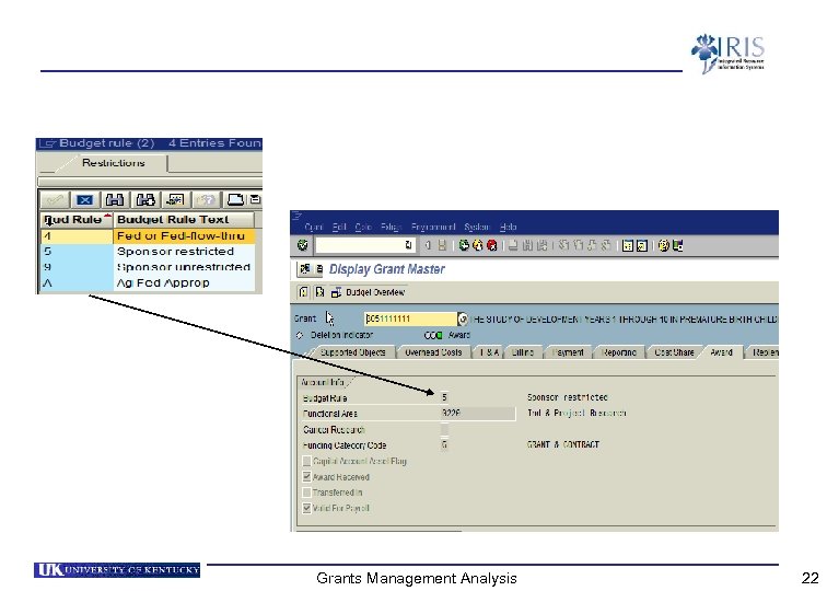 Grants Management Analysis 22 