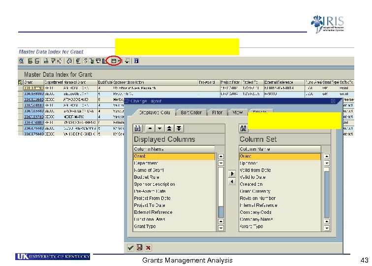 Grants Management Analysis 43 