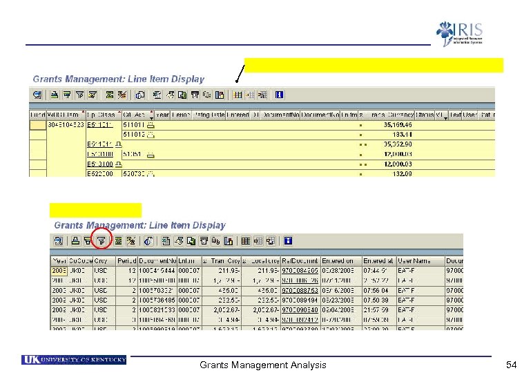 Grants Management Analysis 54 