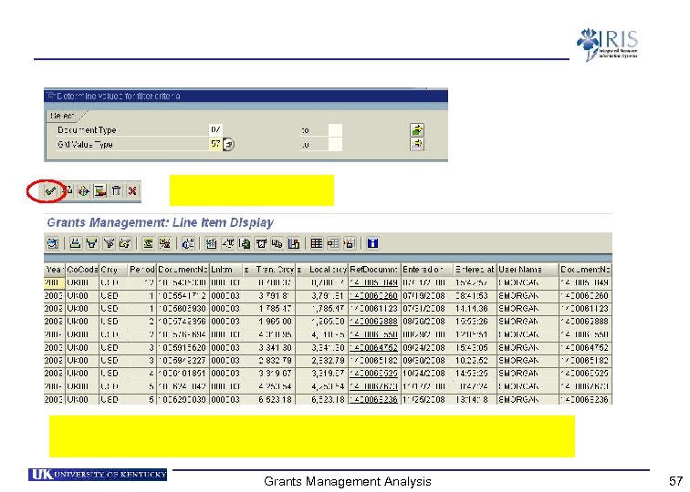 Grants Management Analysis 57 