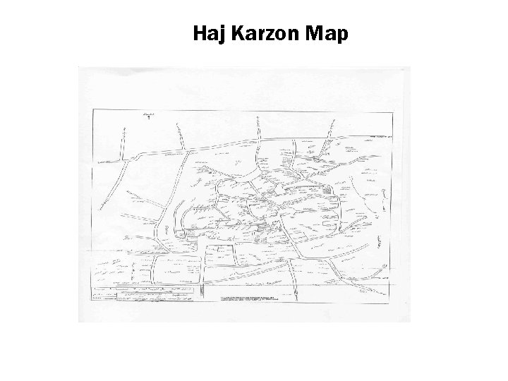Haj Karzon Map 
