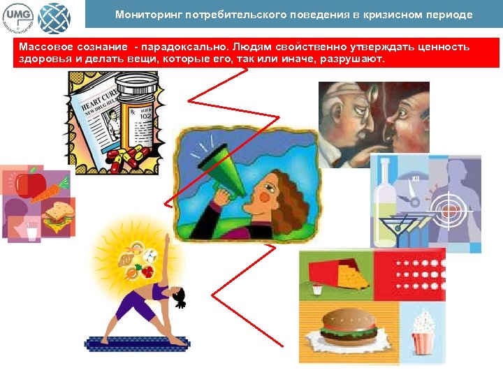 Мониторинг потребительского поведения в кризисном периоде Массовое сознание - парадоксально. Людям свойственно утверждать ценность