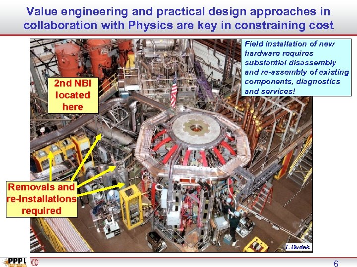 Value engineering and practical design approaches in collaboration with Physics are key in constraining