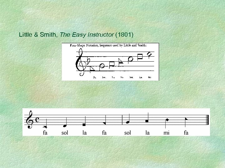 Little & Smith, The Easy Instructor (1801) 