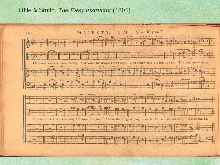 Little & Smith, The Easy Instructor (1801) 