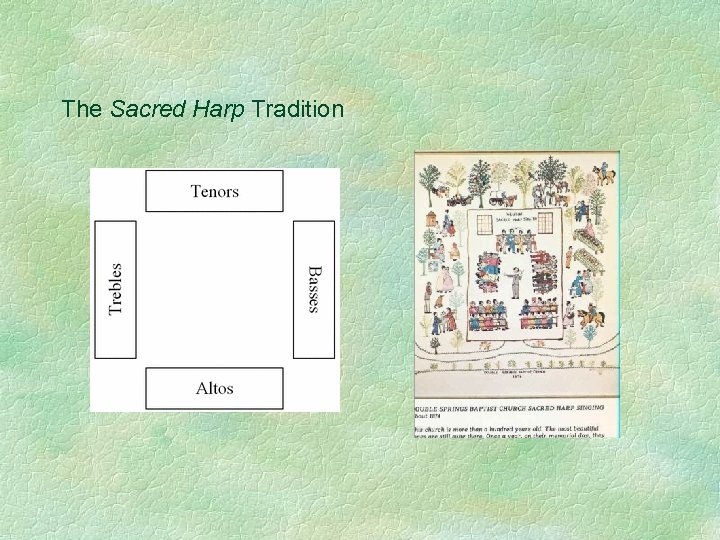 The Sacred Harp Tradition 