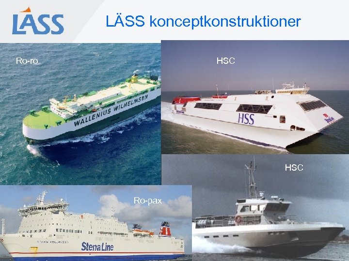 LÄSS konceptkonstruktioner Ro-ro HSC Ro-pax 
