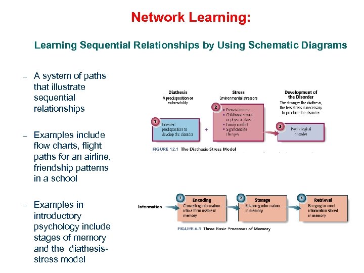 Network Learning: Learning Sequential Relationships by Using Schematic Diagrams – A system of paths