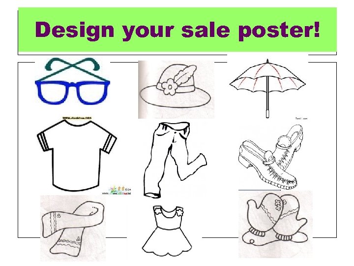 Design your sale poster! 