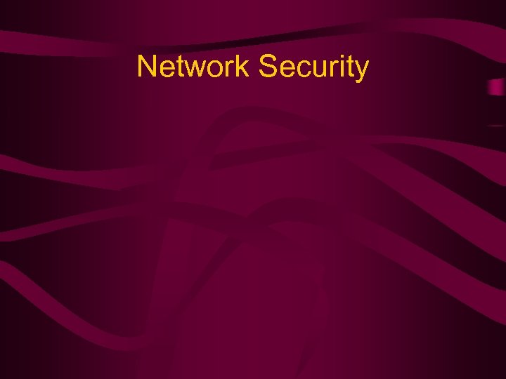 Network Security 