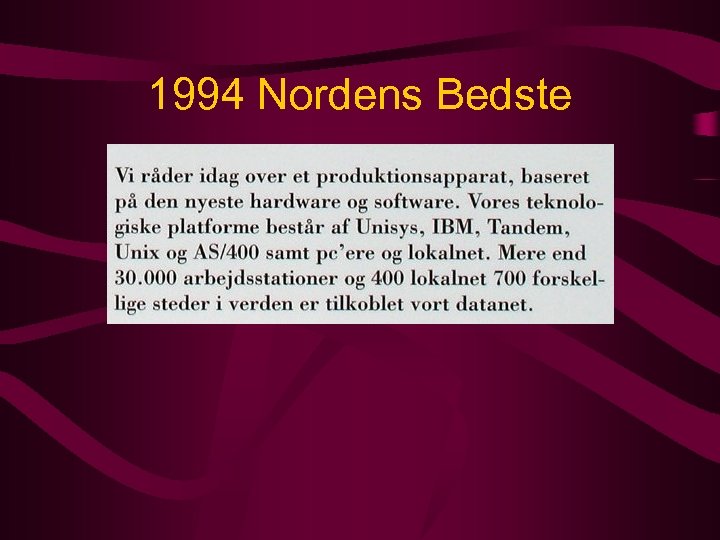 1994 Nordens Bedste 