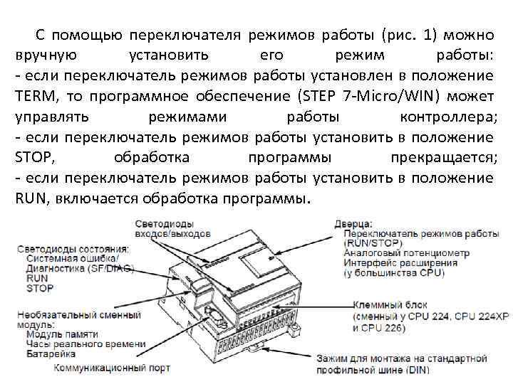 Переключение режимов