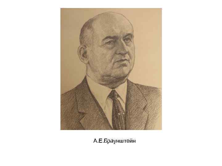 А. Е. Браунштейн 