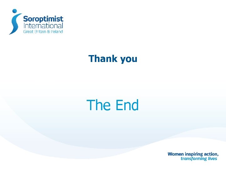 Thank you The End 