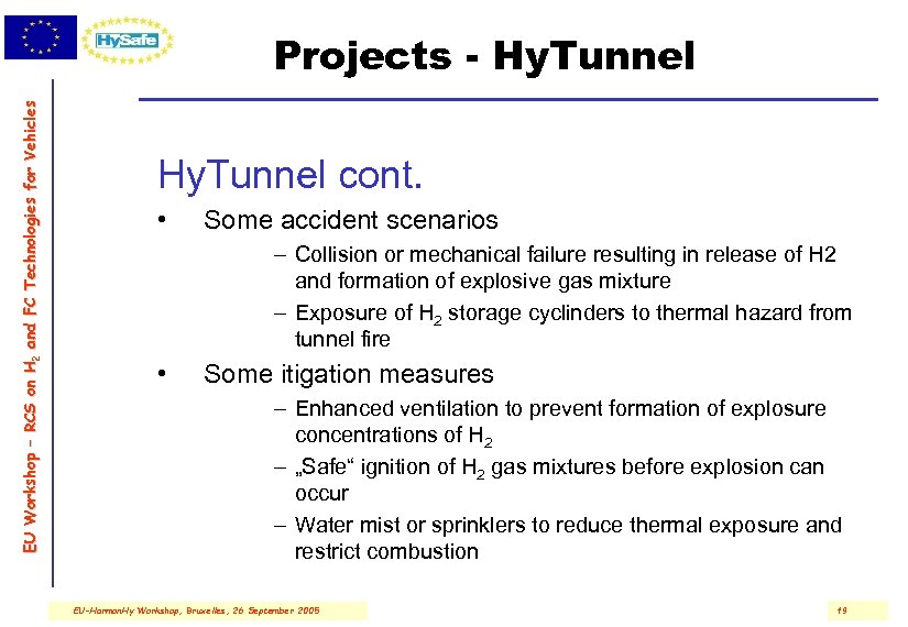 E U W o r ks h o p – R C S o