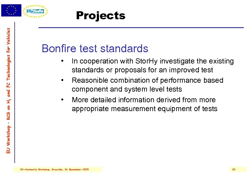 E U W o r ks h o p – R C S o