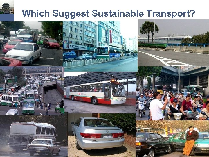 Which Suggest Sustainable Transport? 5 